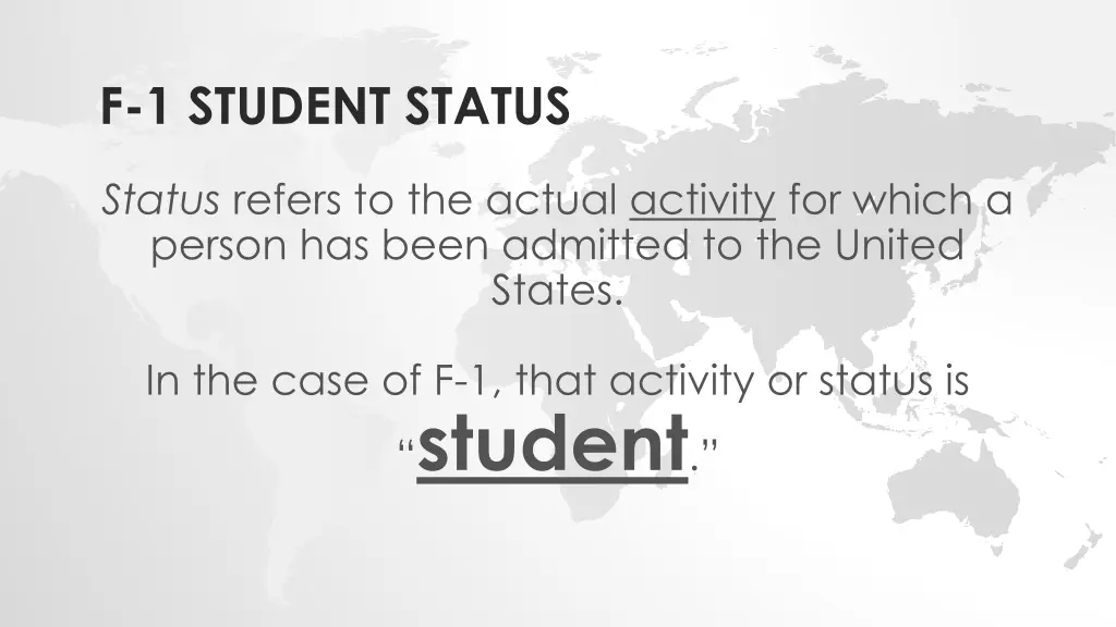 f 1 student status
