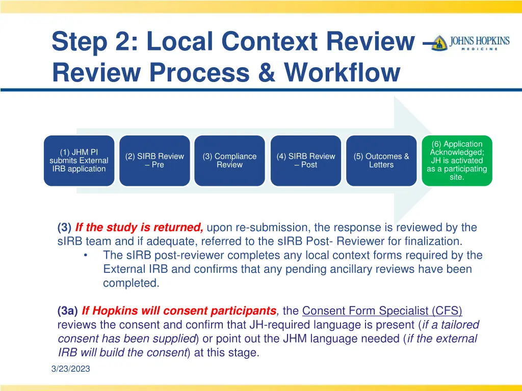 step 2 local context review review process 1