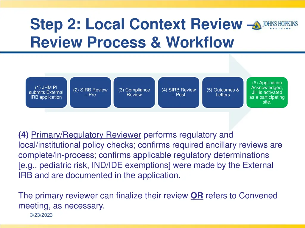 step 2 local context review review process 2