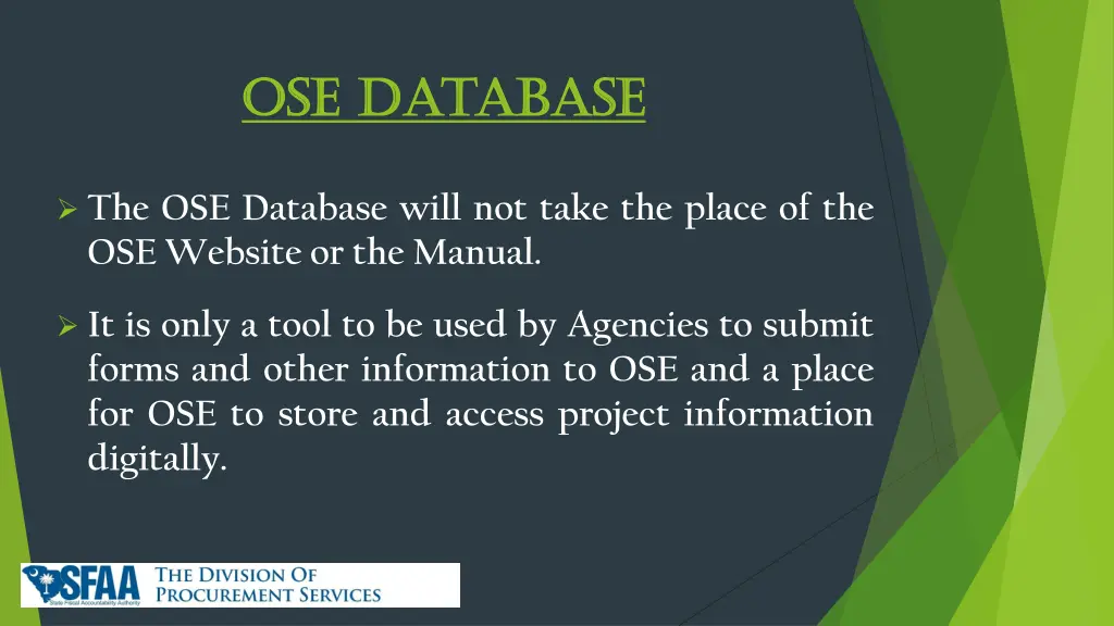 ose database ose database 1