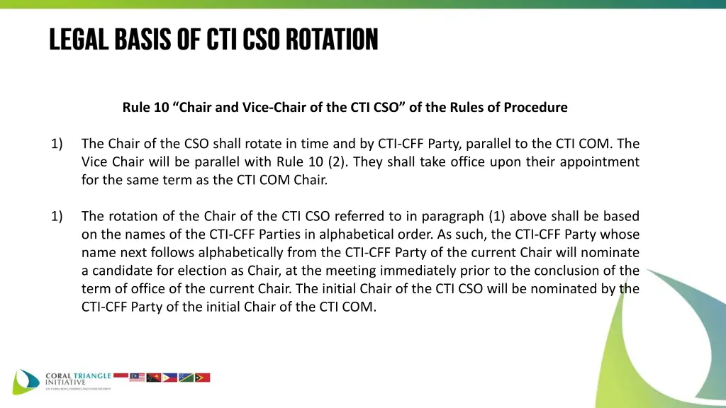 rule 10 chair and vice chair 1