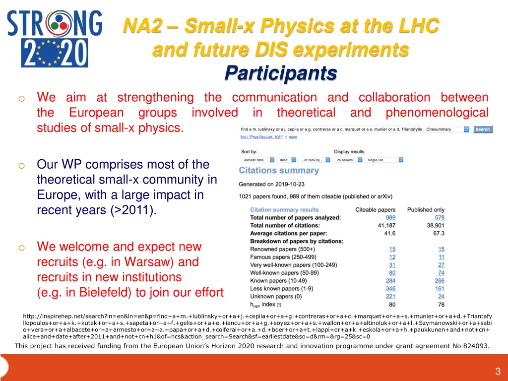 na2 small x physics at the lhc and future 1