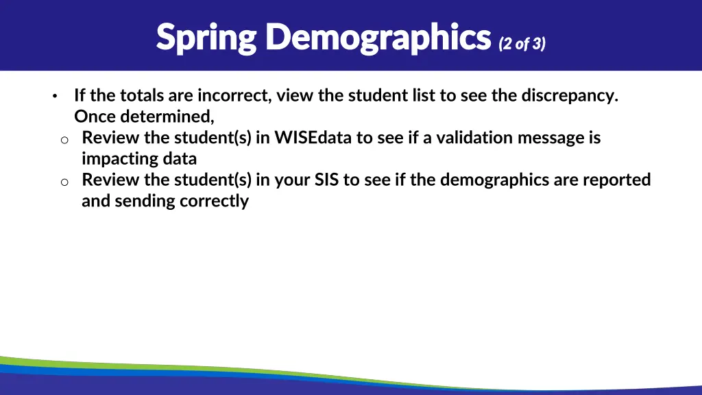 spring demographics spring demographics 2 of 3