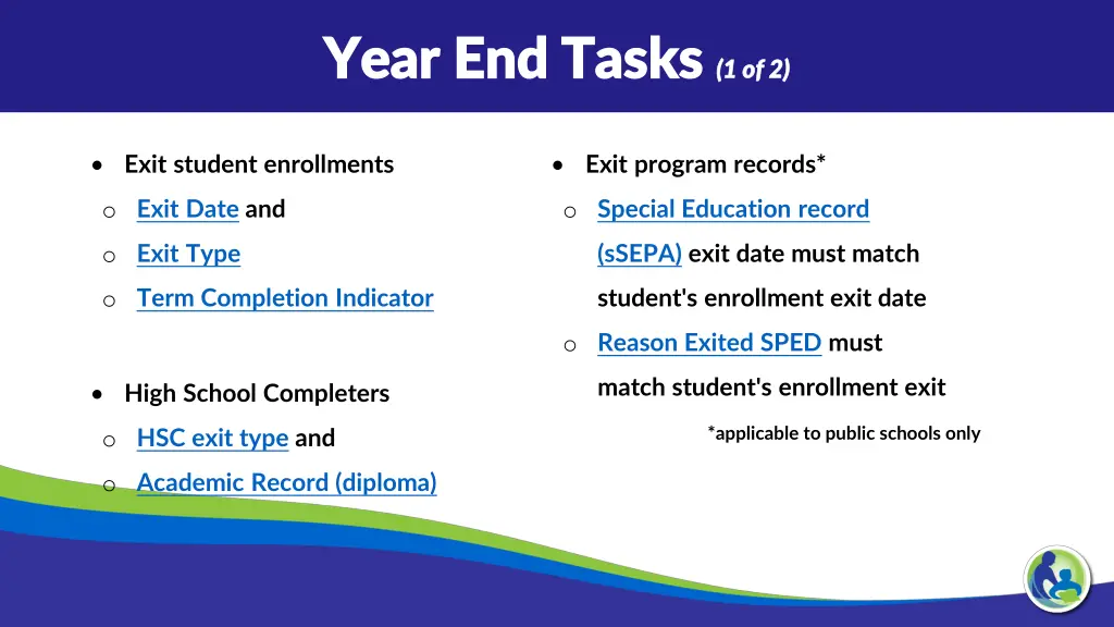 year end tasks year end tasks 1 of 2