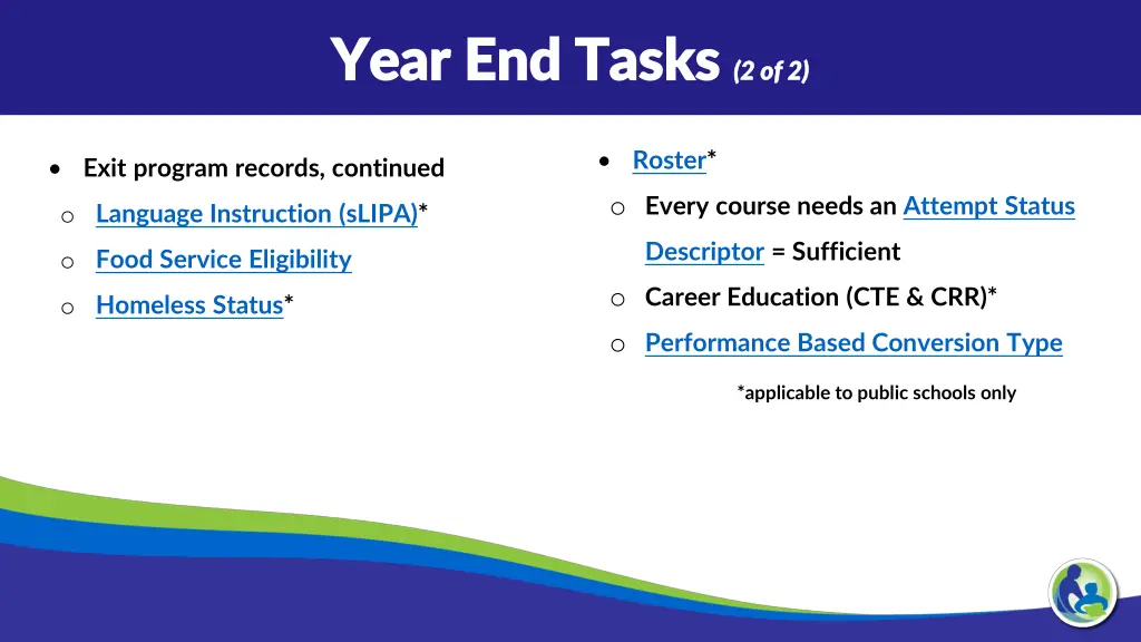 year year end tasks end tasks 2 of 2