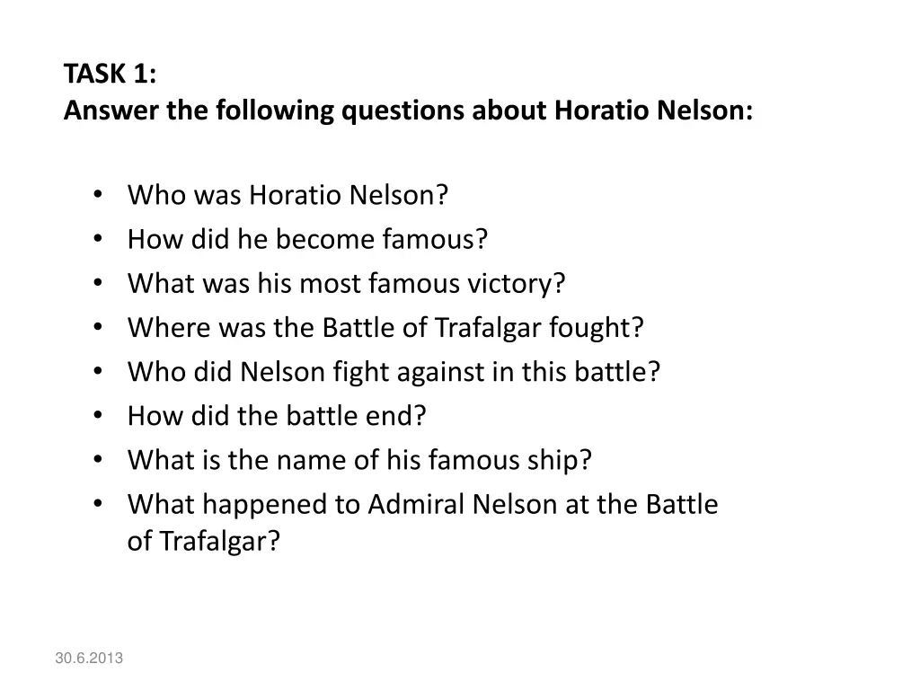 task 1 answer the following questions about