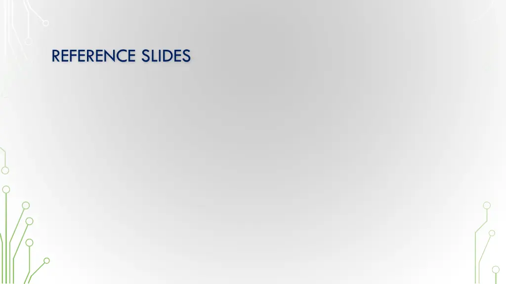 reference slides