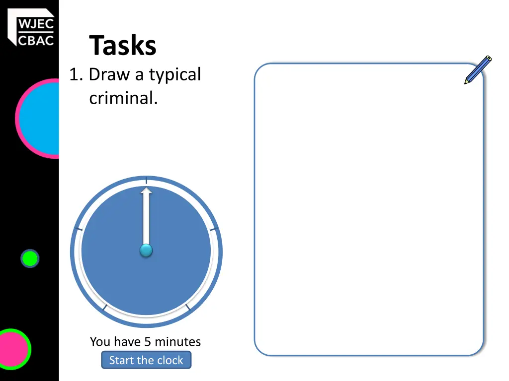 tasks 1 draw a typical criminal