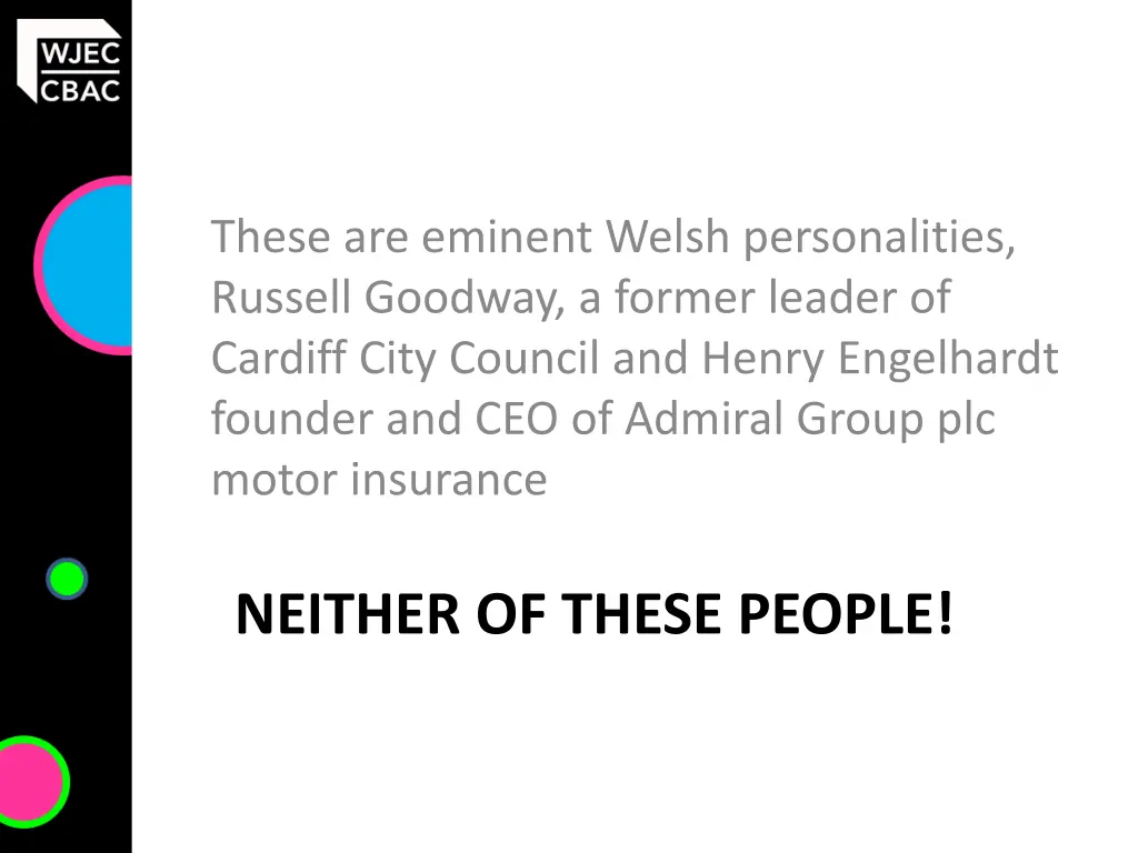 these are eminent welsh personalities russell