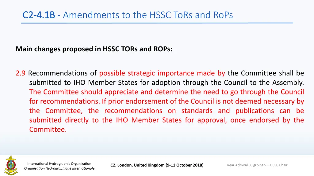 c2 c2 4 1b 4 1b amendments to the hssc tors 2