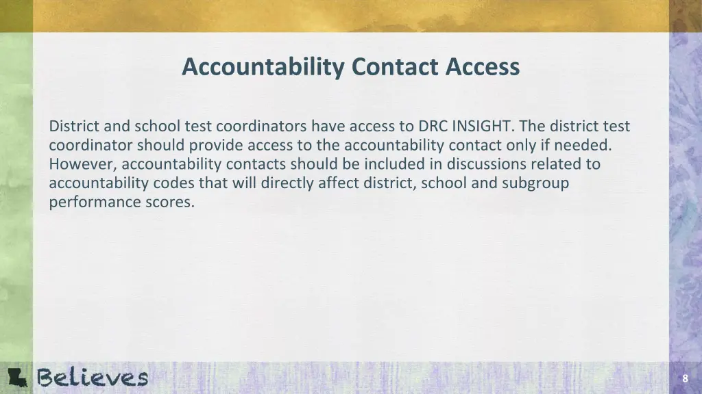 accountability contact access