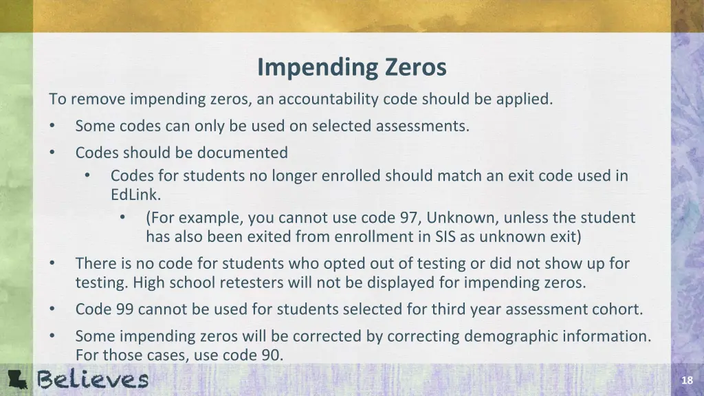 impending zeros 1