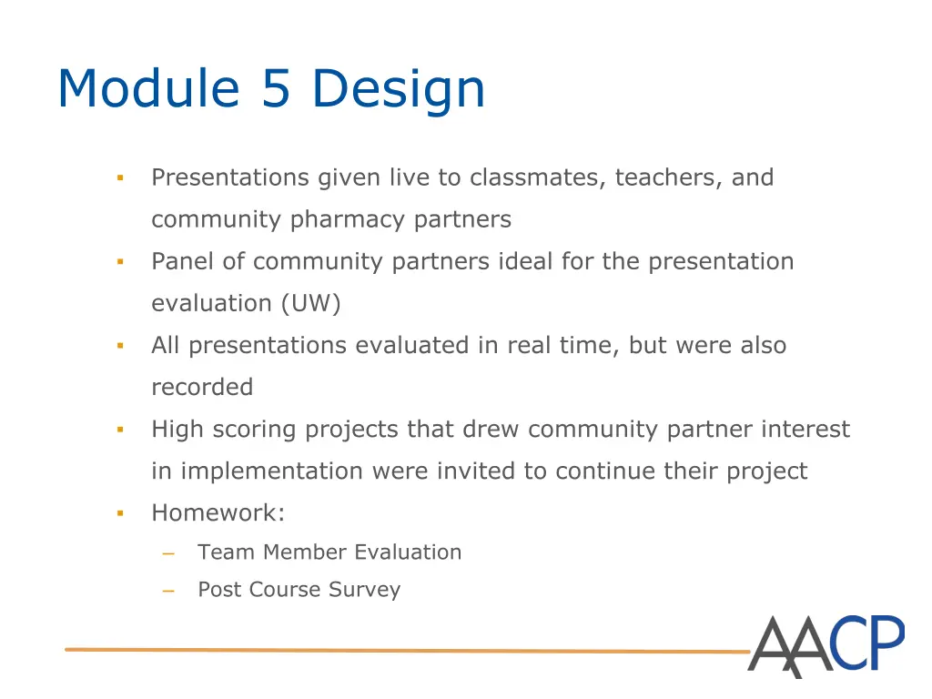 module 5 design