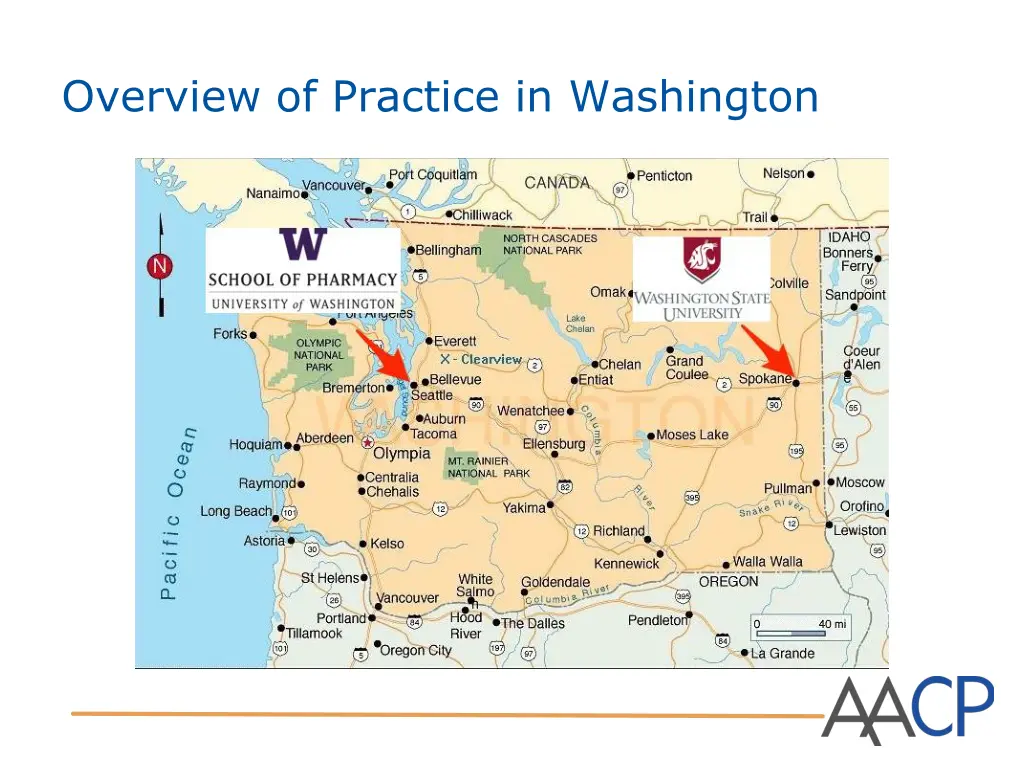 overview of practice in washington