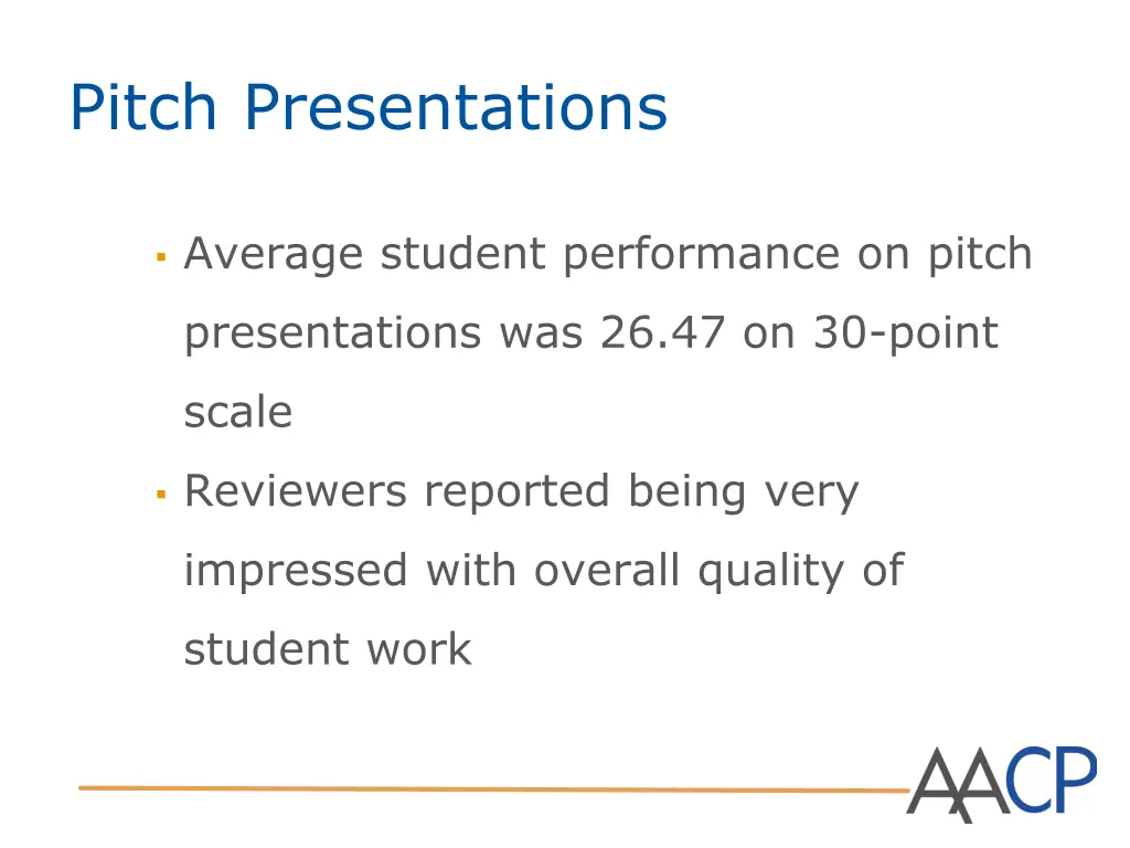 pitch presentations