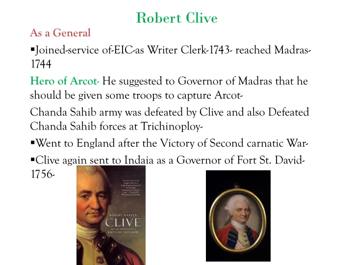 robert clive