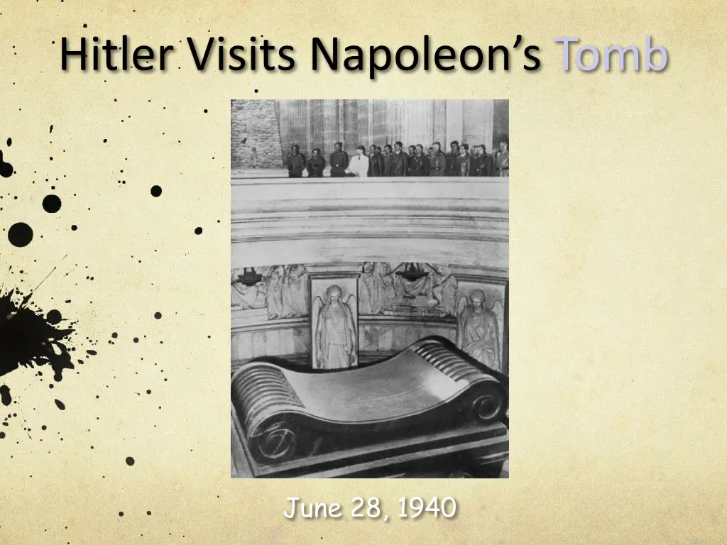 hitler visits napoleon s tomb