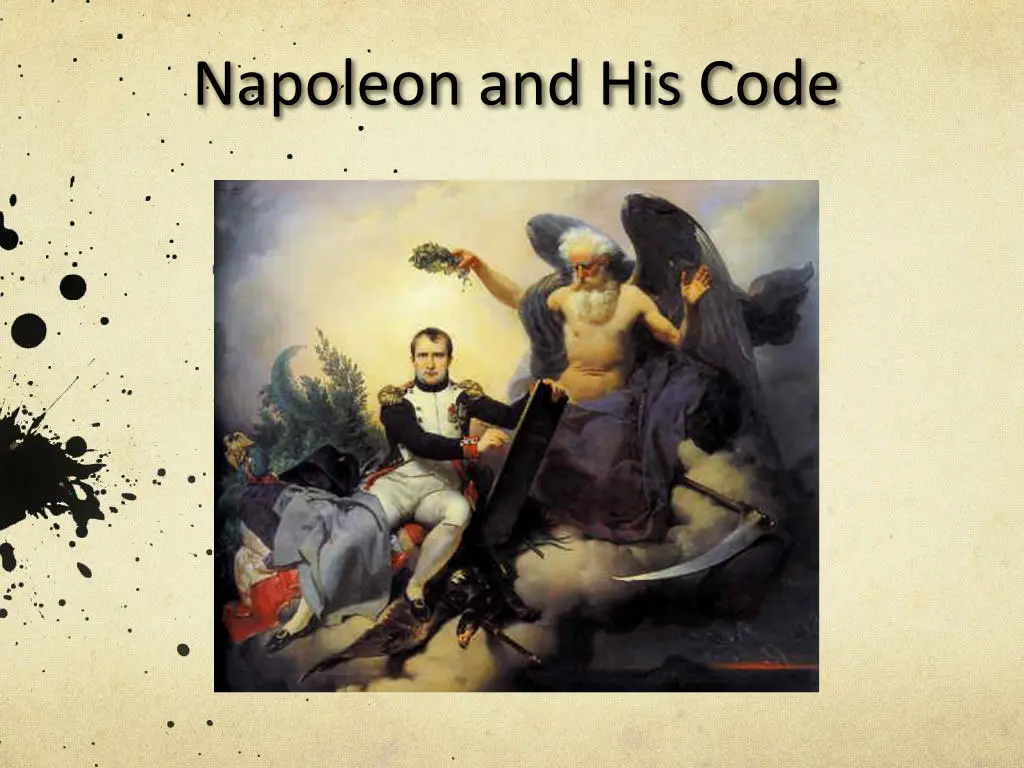 napoleon and his code