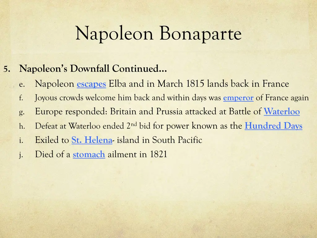 napoleon bonaparte 8