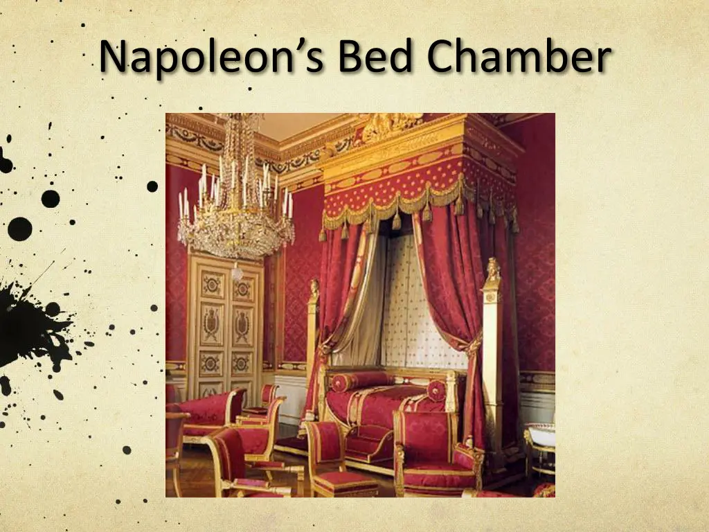 napoleon s bed chamber