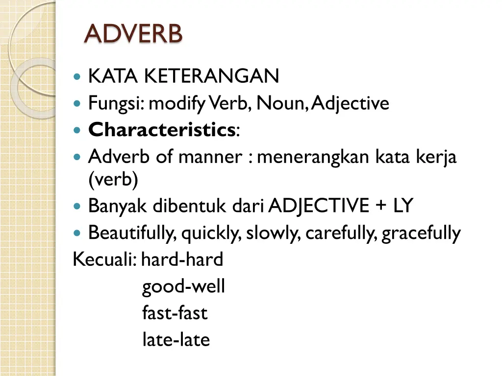 adverb