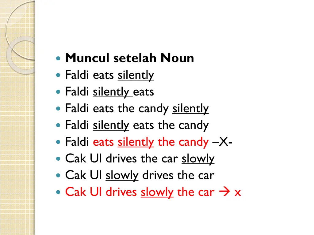 muncul setelah noun faldi eats silently faldi