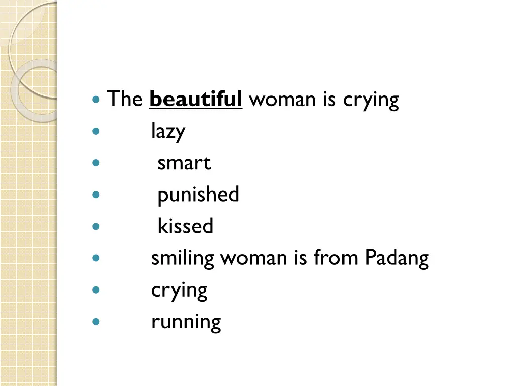 the beautiful woman is crying lazy smart punished