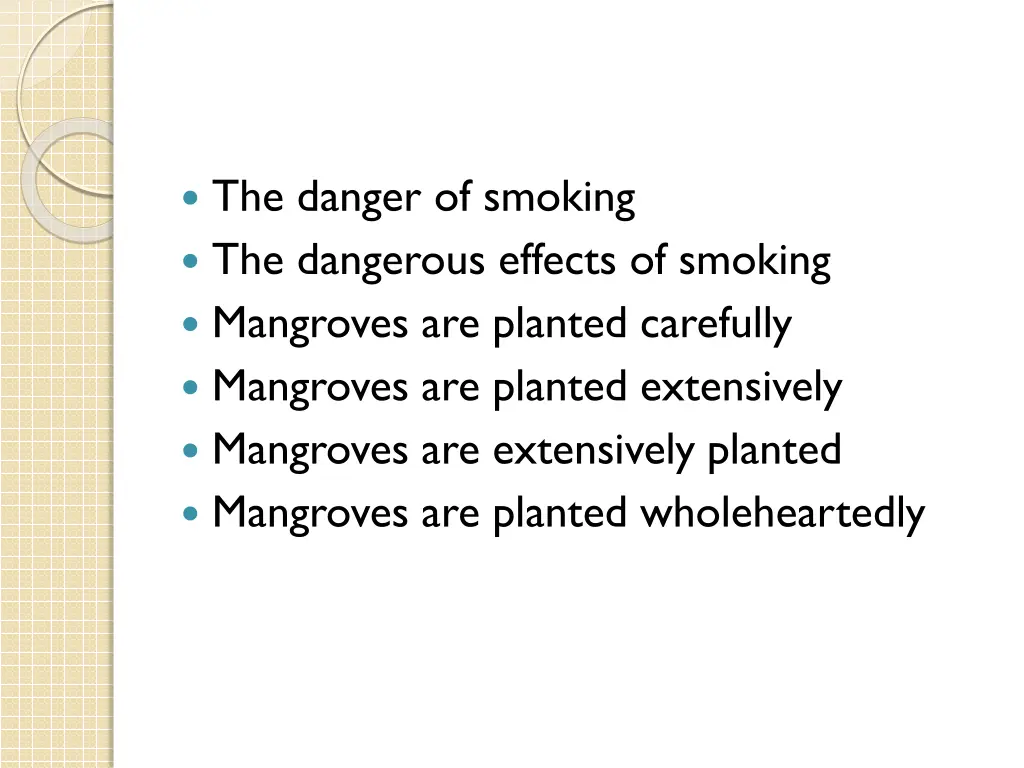 the danger of smoking the dangerous effects