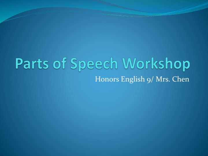 honors english 9 mrs chen