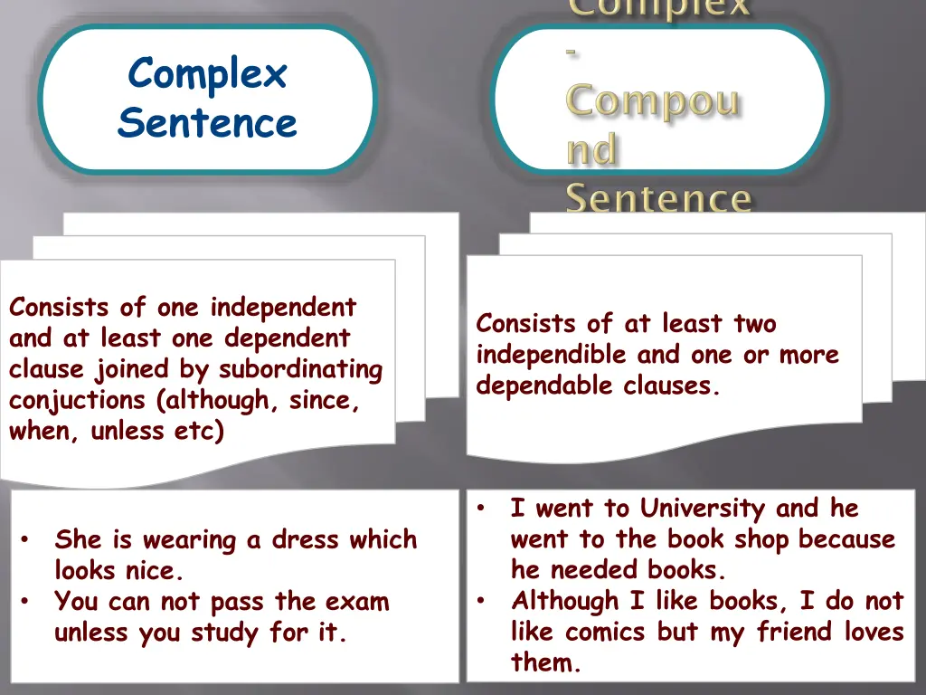 complex sentence