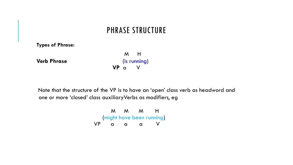 phrase structure 5