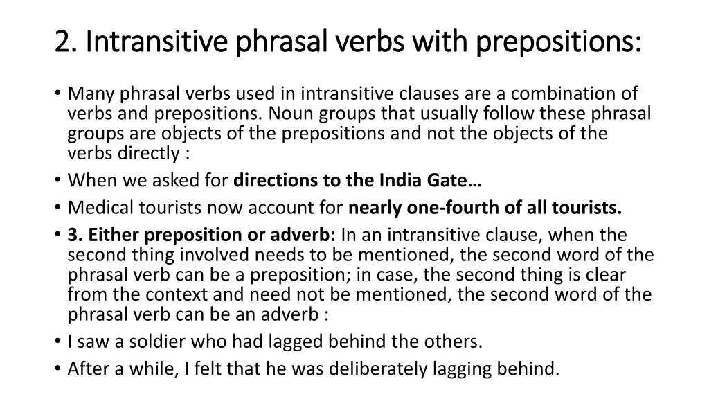 2 2 intransitive phrasal verbs with prepositions