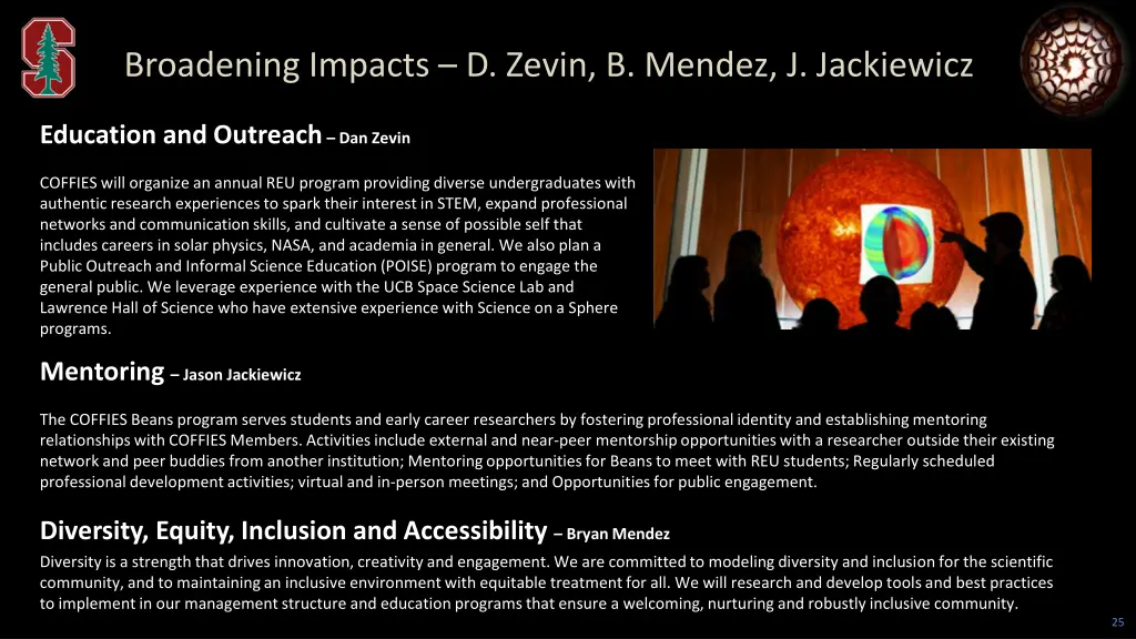 broadening impacts d zevin b mendez j jackiewicz