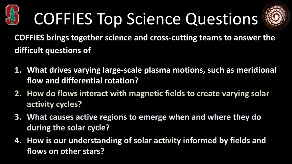 coffies top science questions