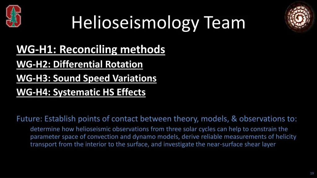 helioseismology team 1