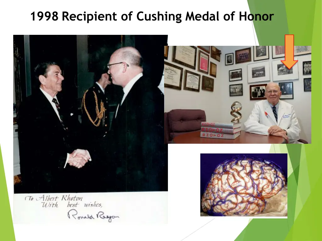 1998 recipient of cushing medal of honor