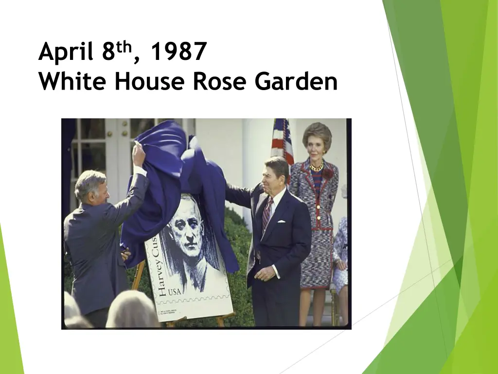 april 8 th 1987 white house rose garden