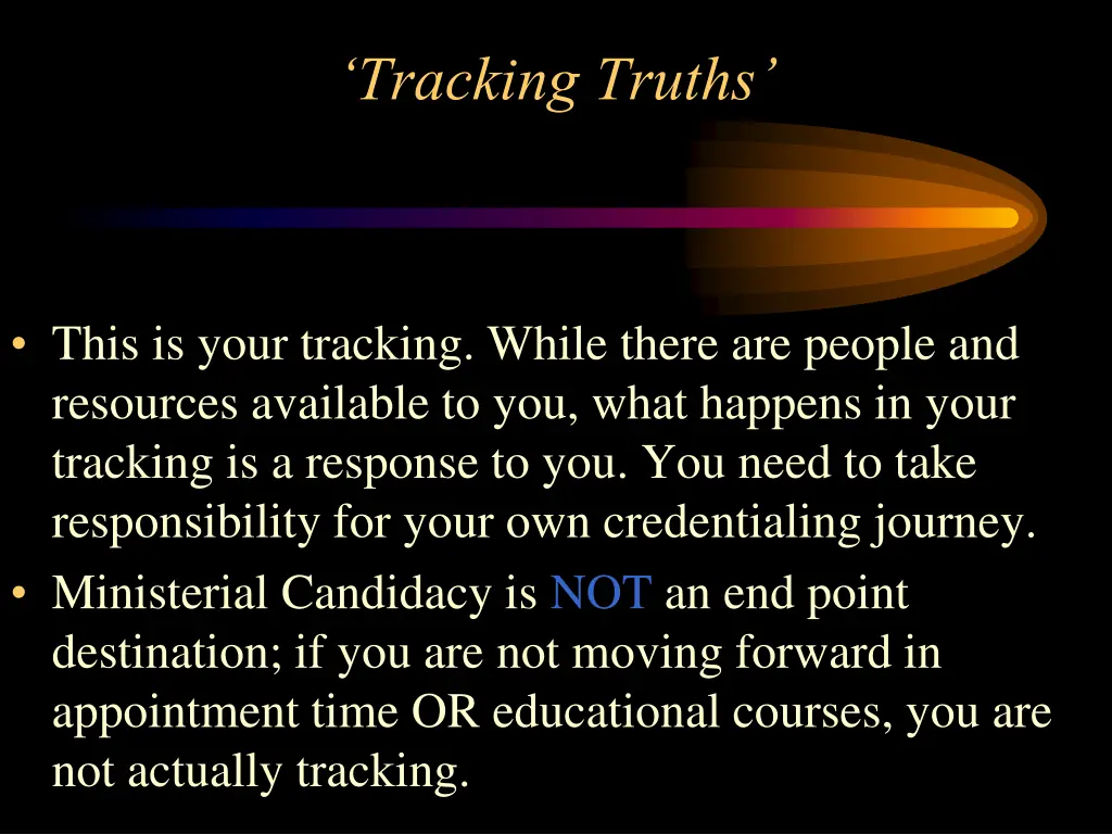 tracking truths