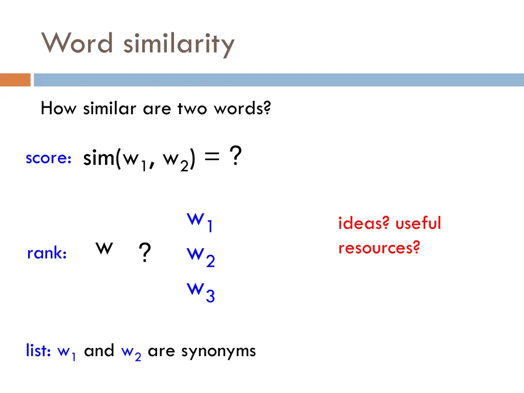 word similarity 2