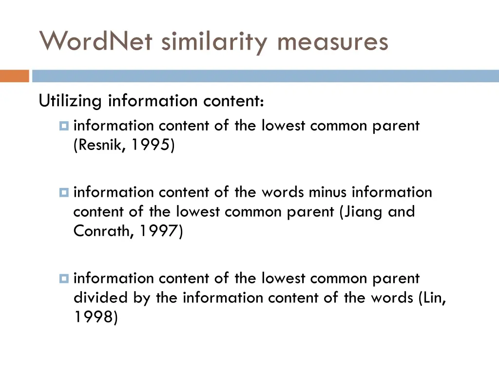 wordnet similarity measures 1