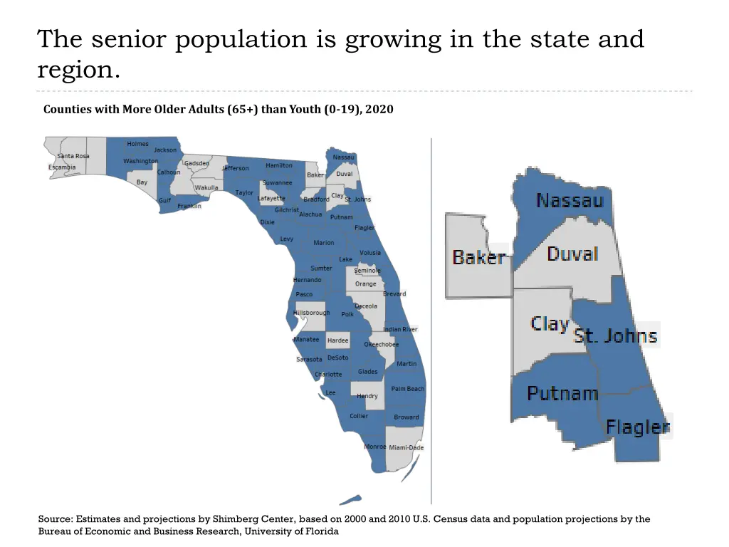 the senior population is growing in the state 1