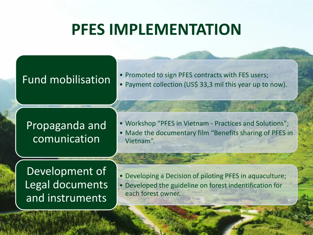 pfes implementation