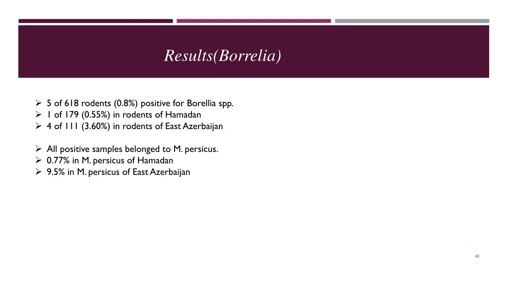 results borrelia