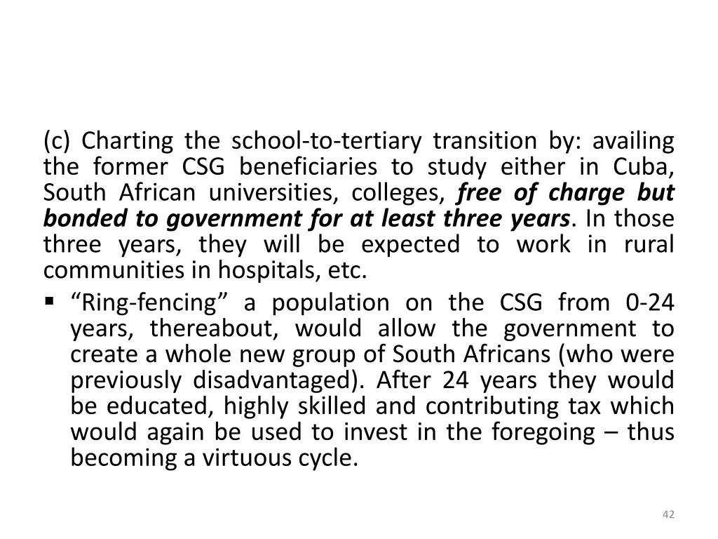 c charting the school to tertiary transition