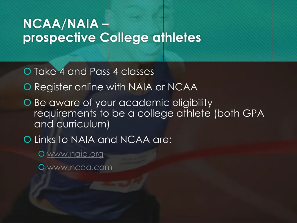 ncaa naia prospective college athletes