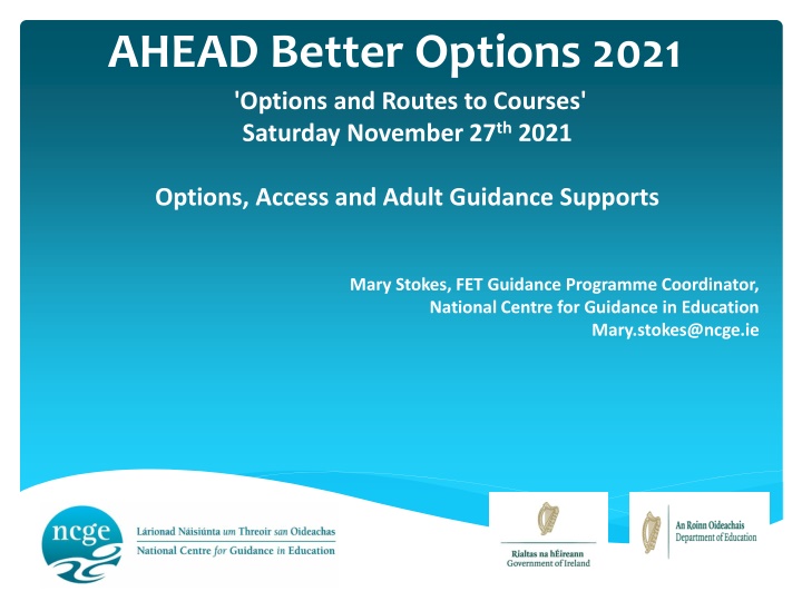 ahead better options 2021 options and routes