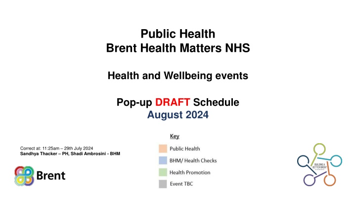 public health brent health matters nhs