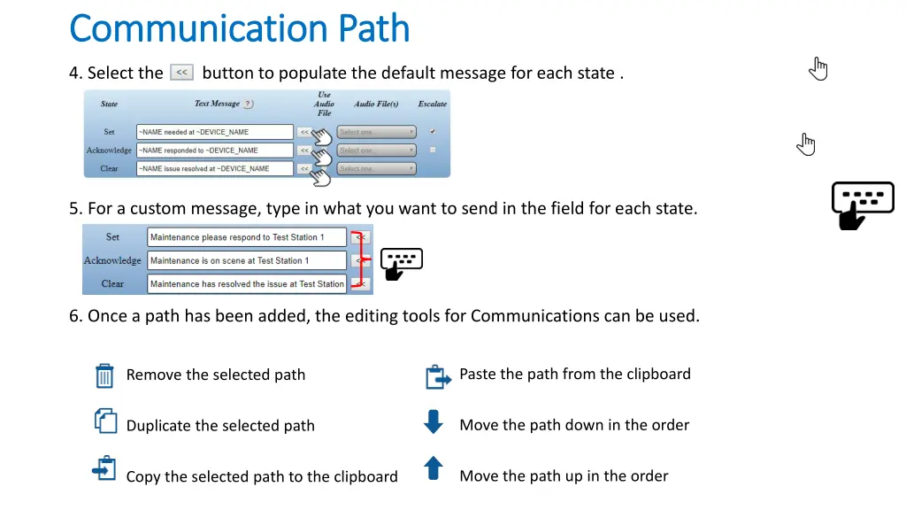 communication path communication path 1