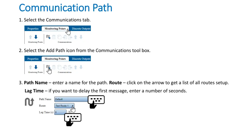 communication path communication path