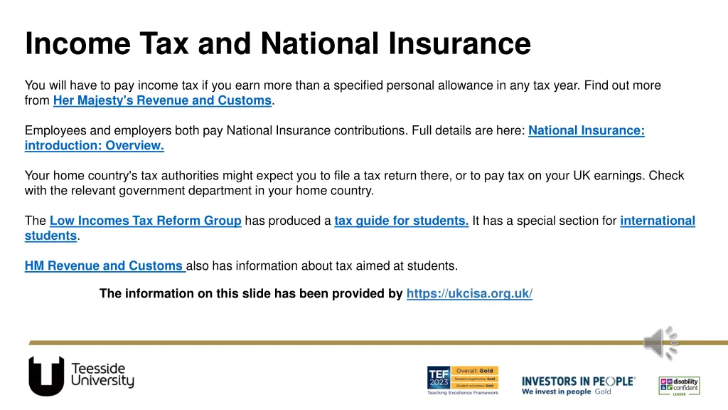income tax and national insurance